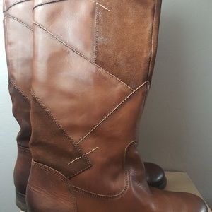 Pikolinos Boots w/Patchwork Leather Sz 9.5 15"/14"